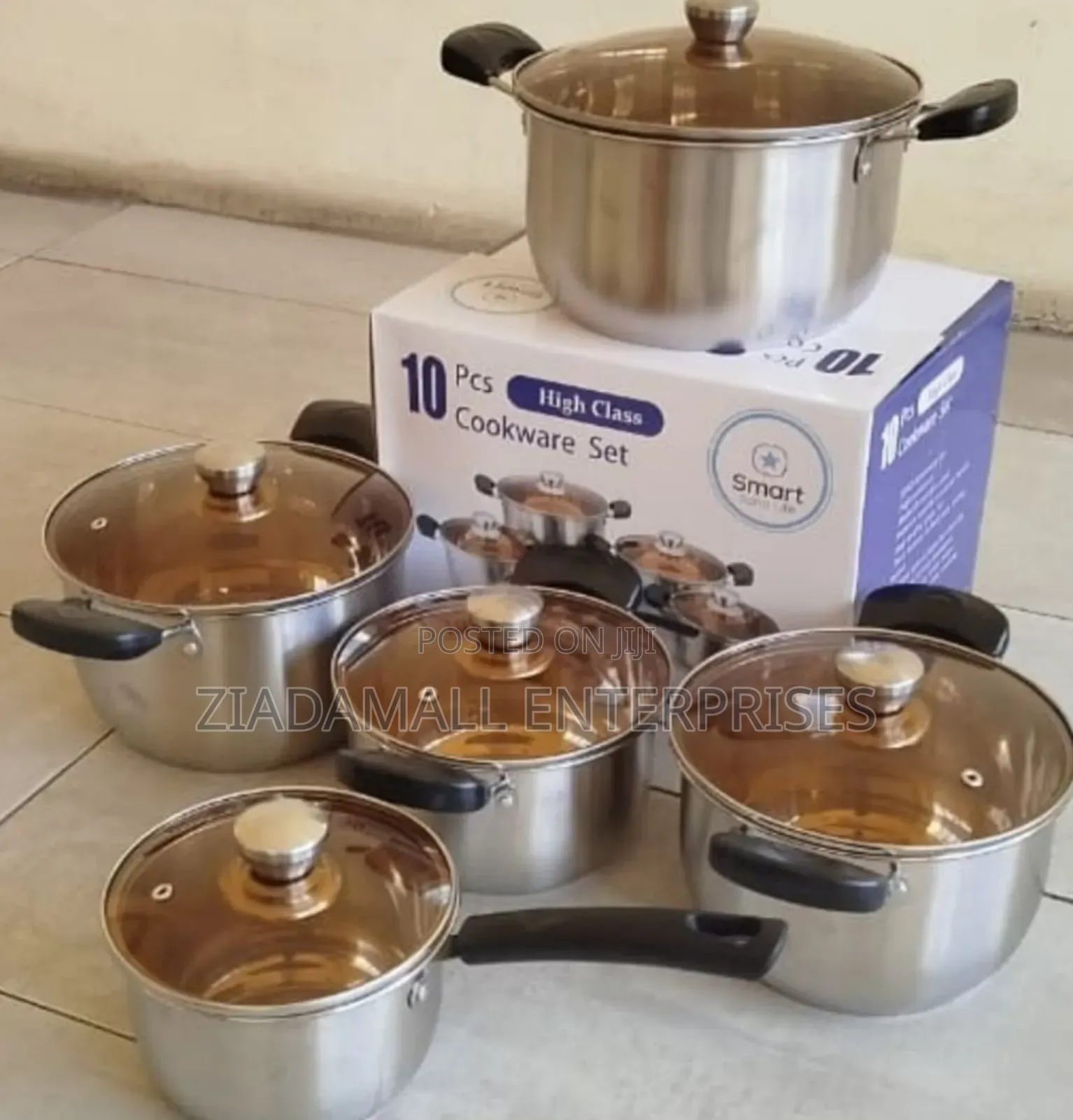 Smart Raha Life 10pc Cookware Set New