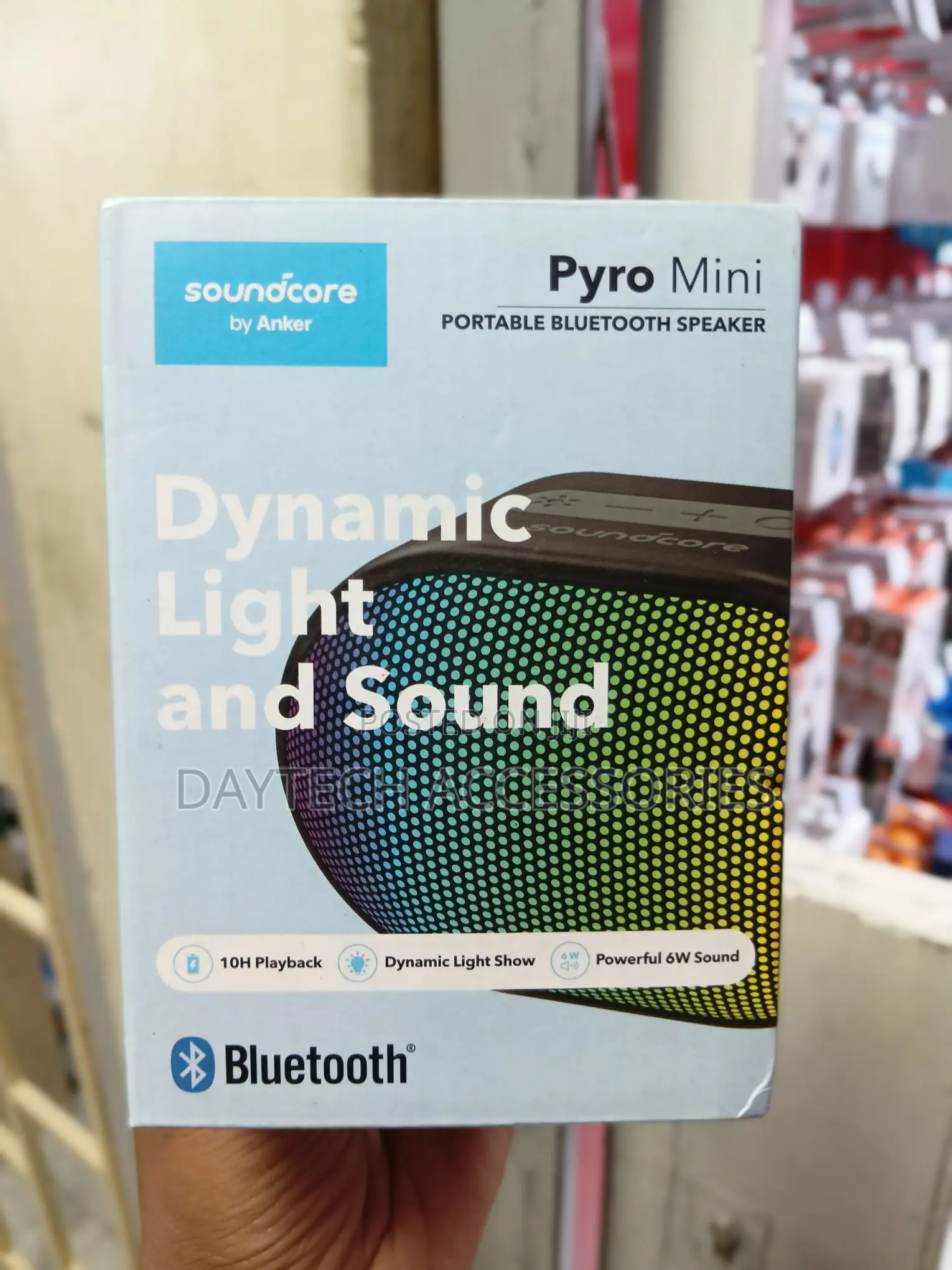 Anker Soundcore Pyro Mini – 6W Portable Bluetooth Speaker - Black