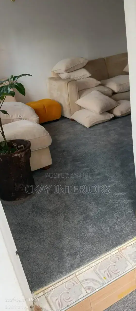 VIP Light Grey and Dark Grey 10mm Wall to Wall Carpets