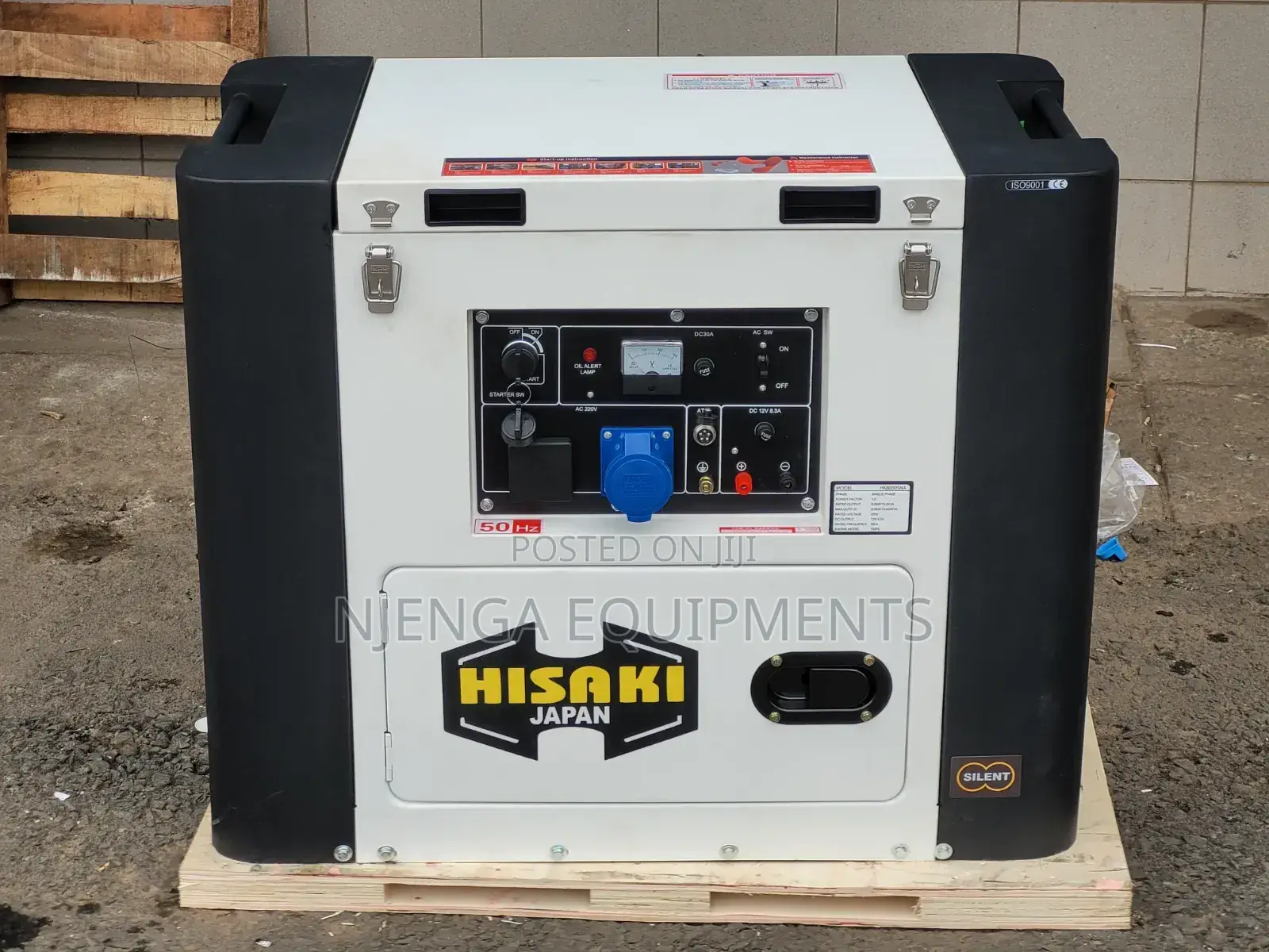 Hisaki Hk8000SNA-3 10KVA Silent Generator