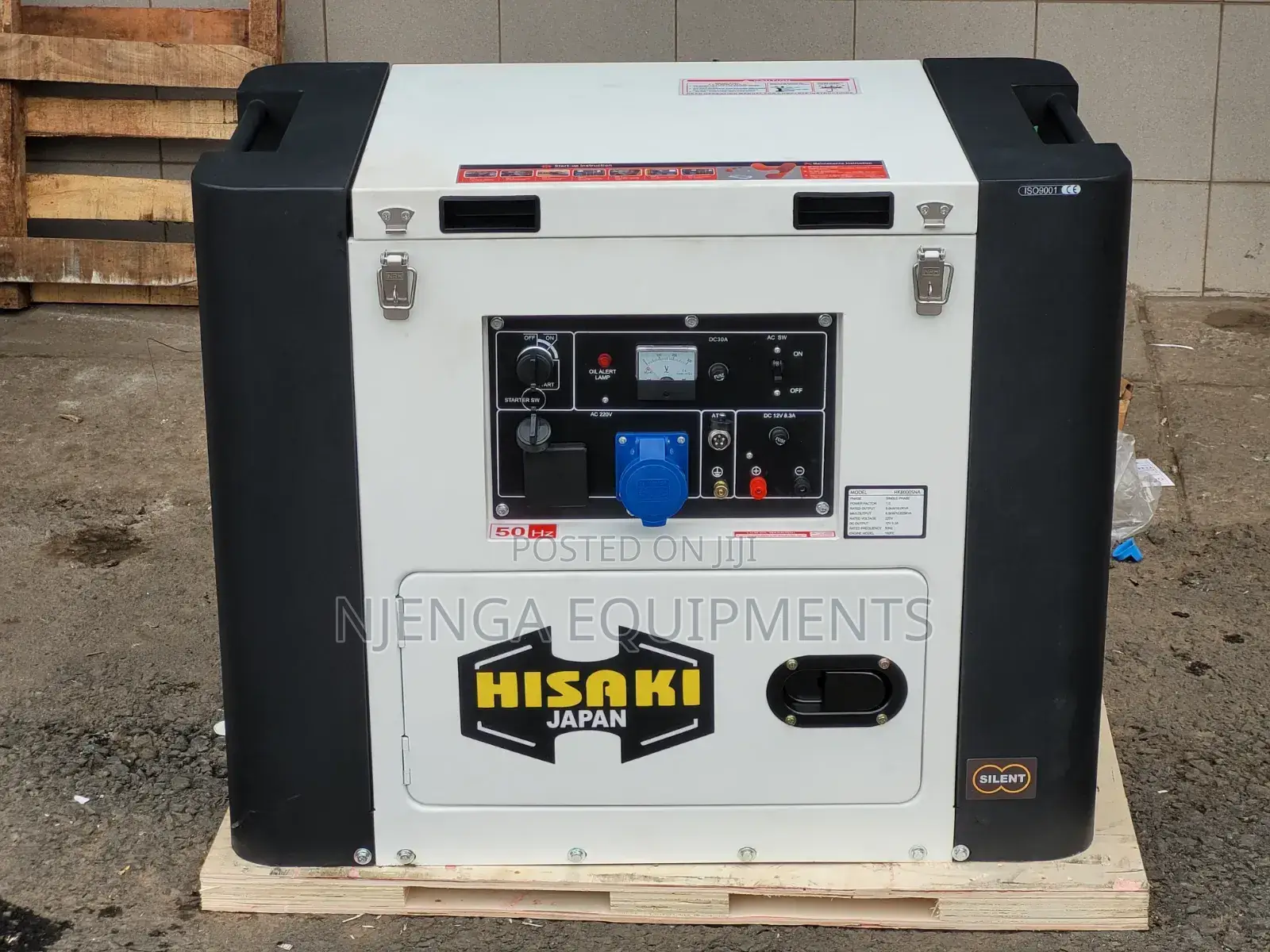 Hisaki Hk8000SNA-3 10KVA Silent Generator