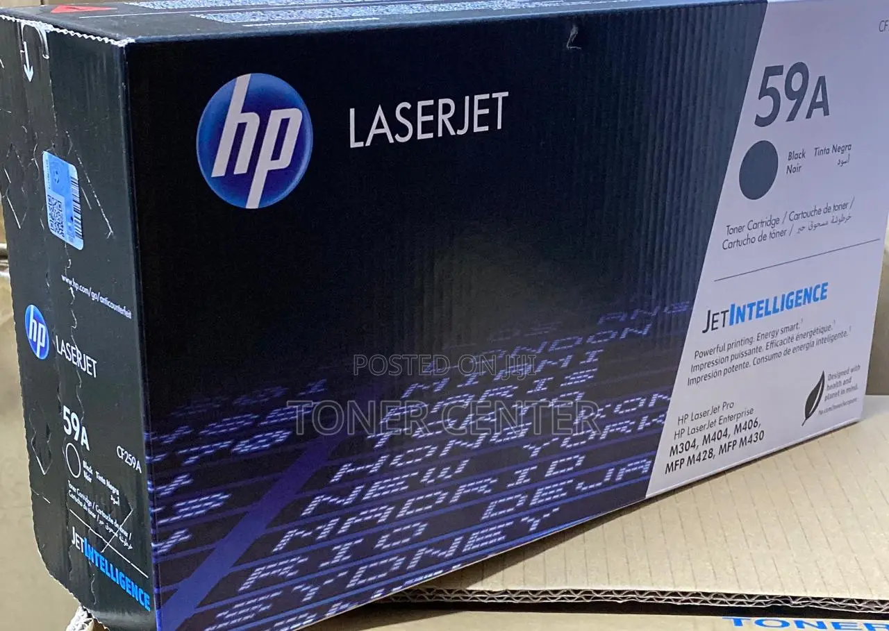 Authentic HP 59A Black Toner Cartridge for Business Printing