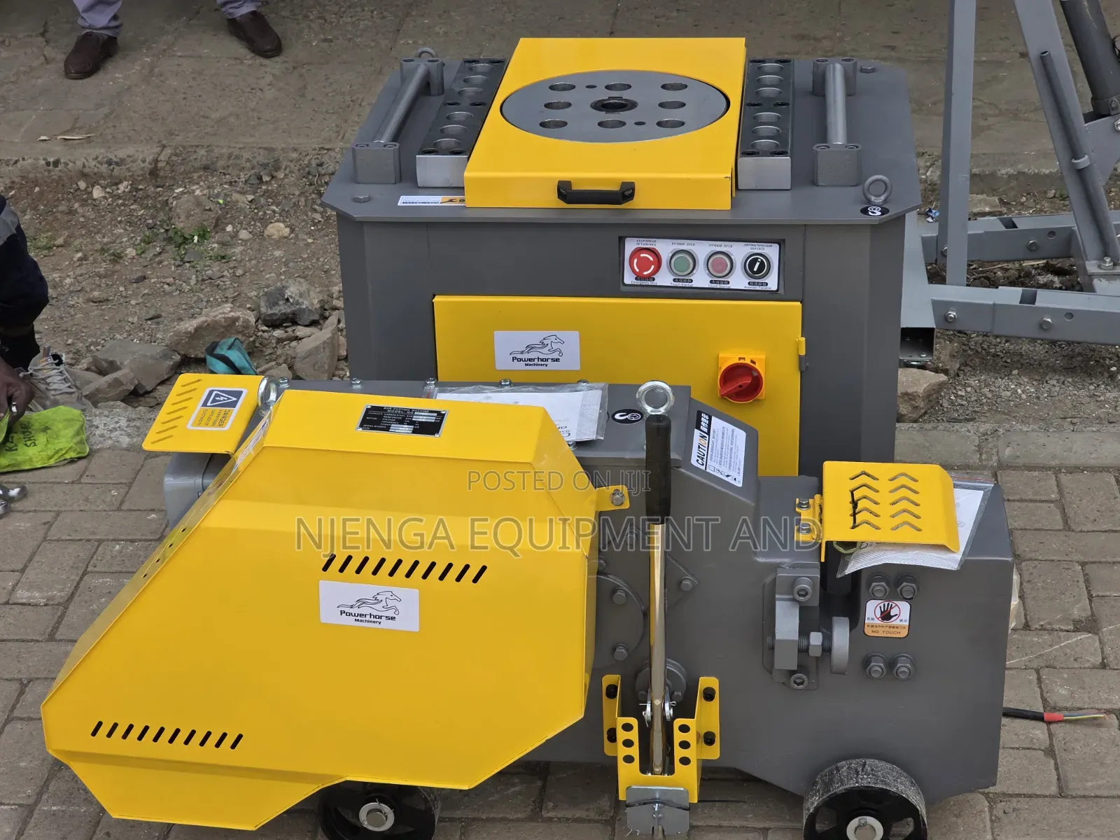 Powerhorse Bar Bender and Bar Cutter Set