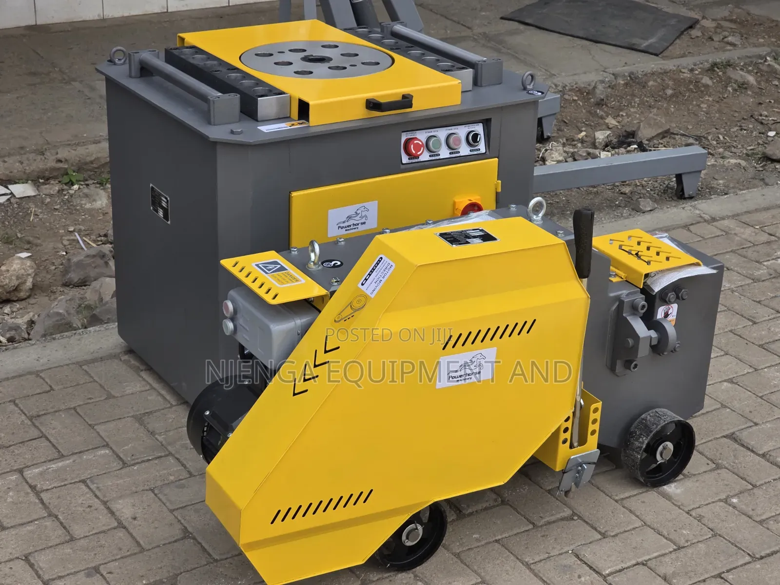 Powerhorse Bar Bender and Bar Cutter Set