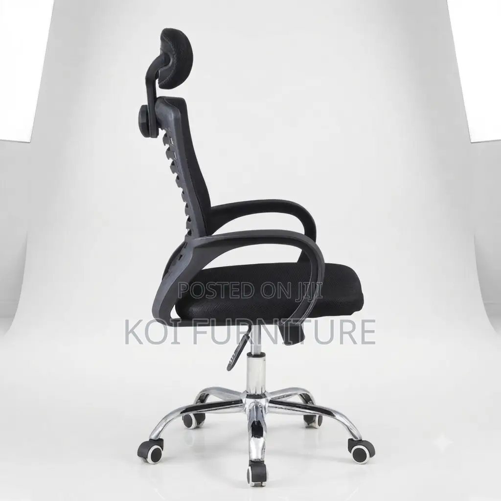 Office Chairs; Headret Office Chair Made of Premium Fabric