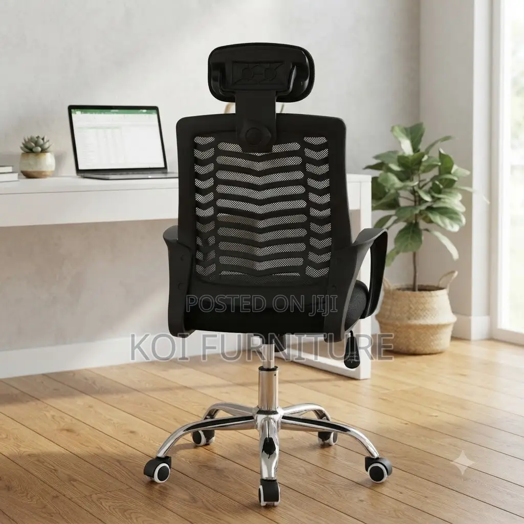 Office Chairs; Headret Office Chair Made of Premium Fabric