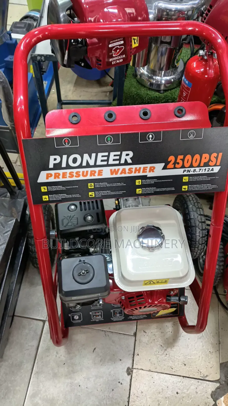 2500psi Pioneer Gasoline Car Wash Machine