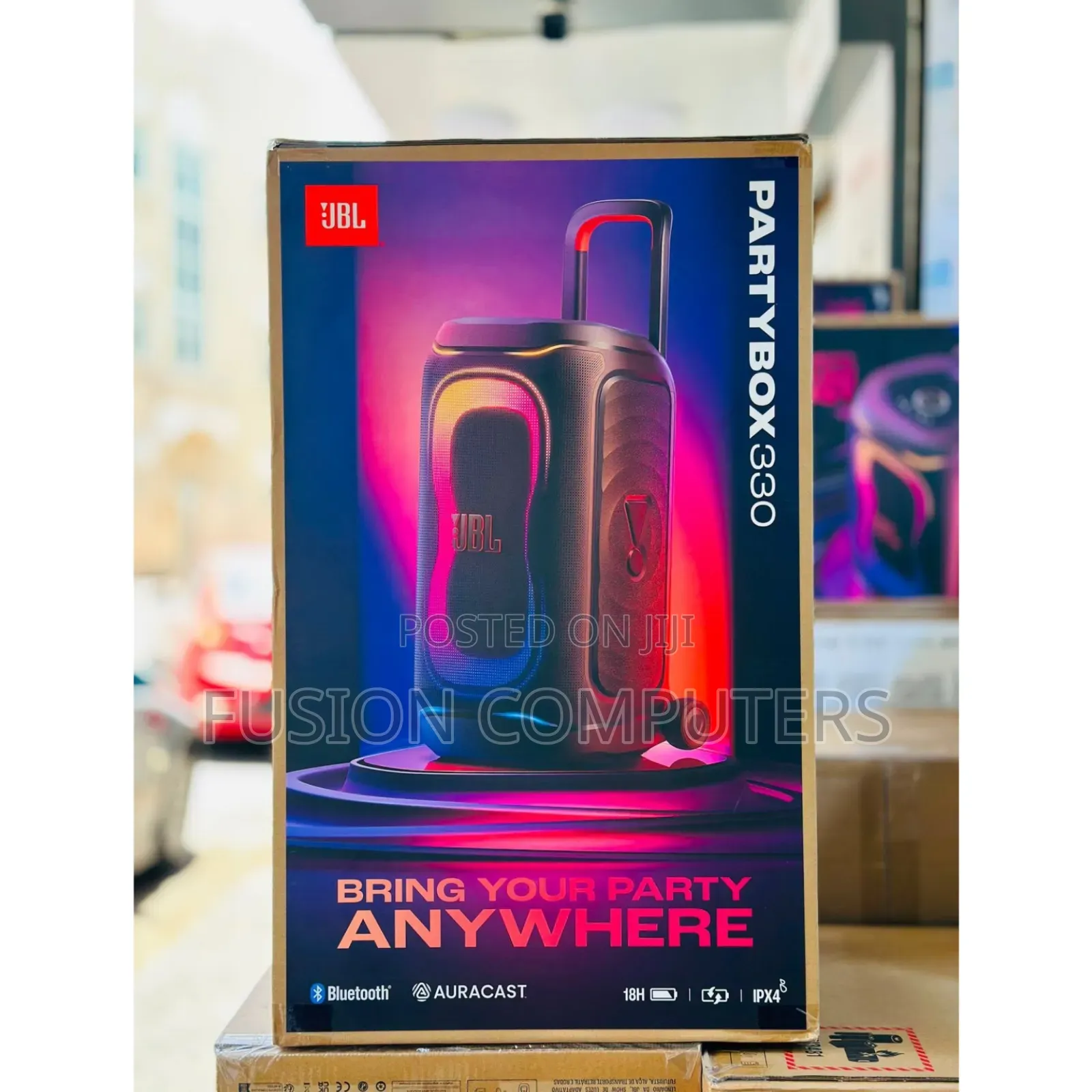 JBL PartyBox 330 Is a Premium, High-Power Portable Party Speaker