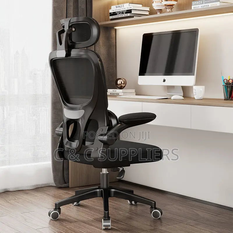 Ergonomic Revolving Mesh Office Chair.