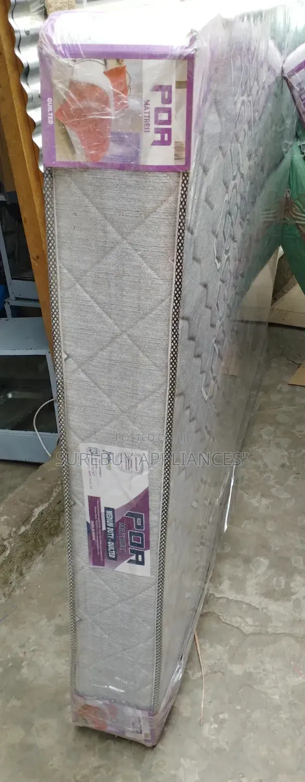 Jumbo Poa 5×6×8 Inch Quilted Firm Mattress With Soft Cover