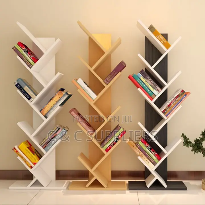 Modern Wooden Tree Bookcase