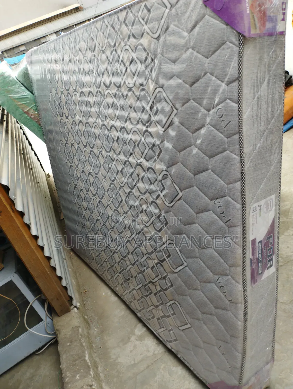 Jumbo Poa 5×6×8 Inch Quilted Firm Mattress With Breathable Cover