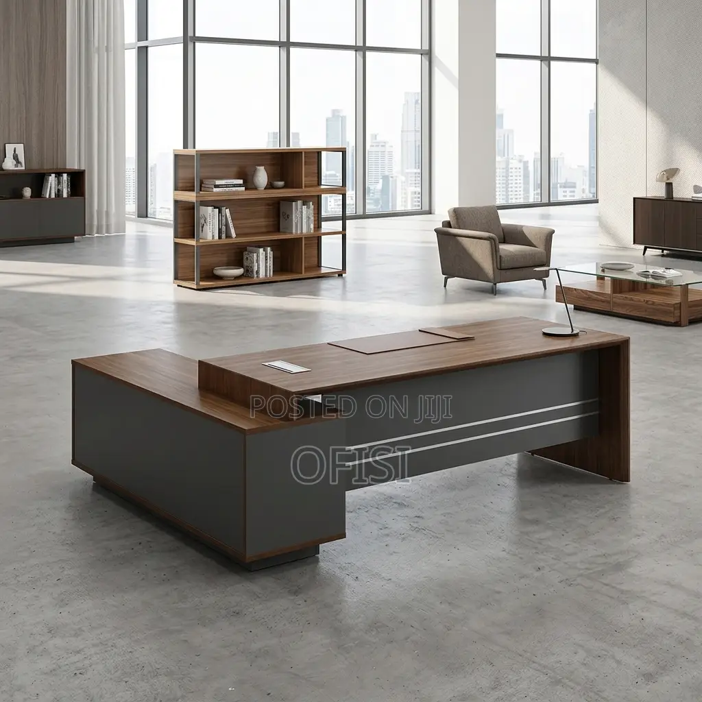1600mm Executive L-Shaped Office Desk