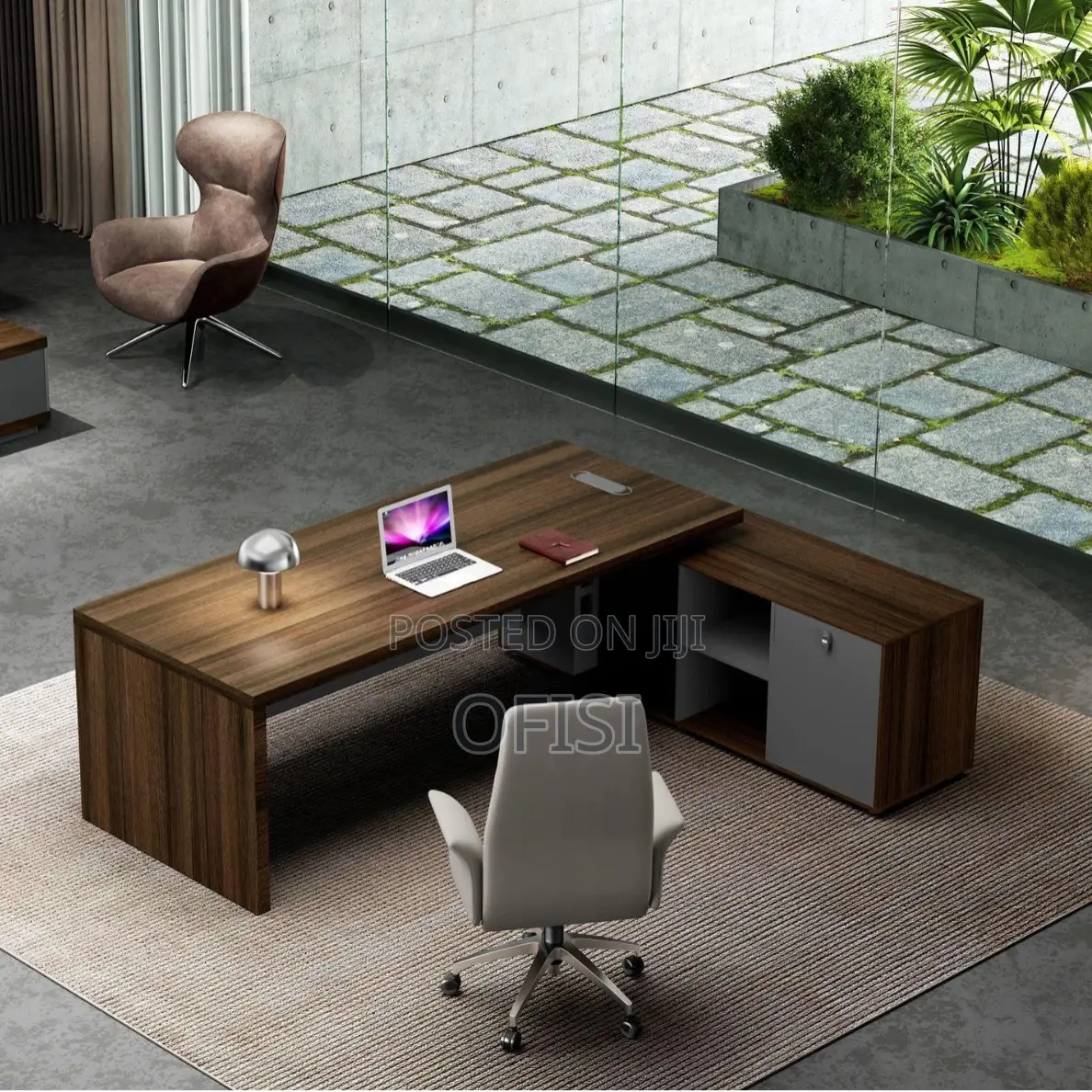 1600mm Executive L-Shaped Office Desk