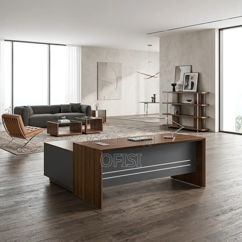 1600mm Executive L-Shaped Office Desk