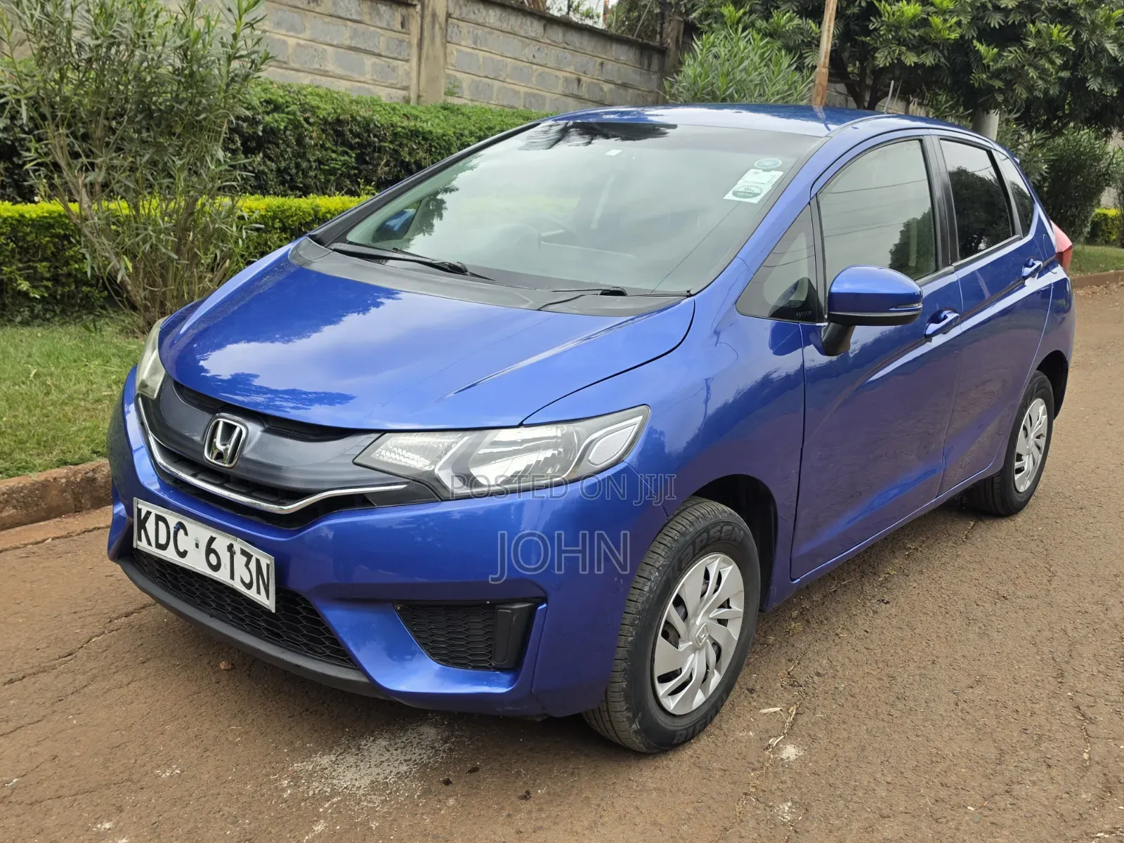 Honda Fit 2014 Blue