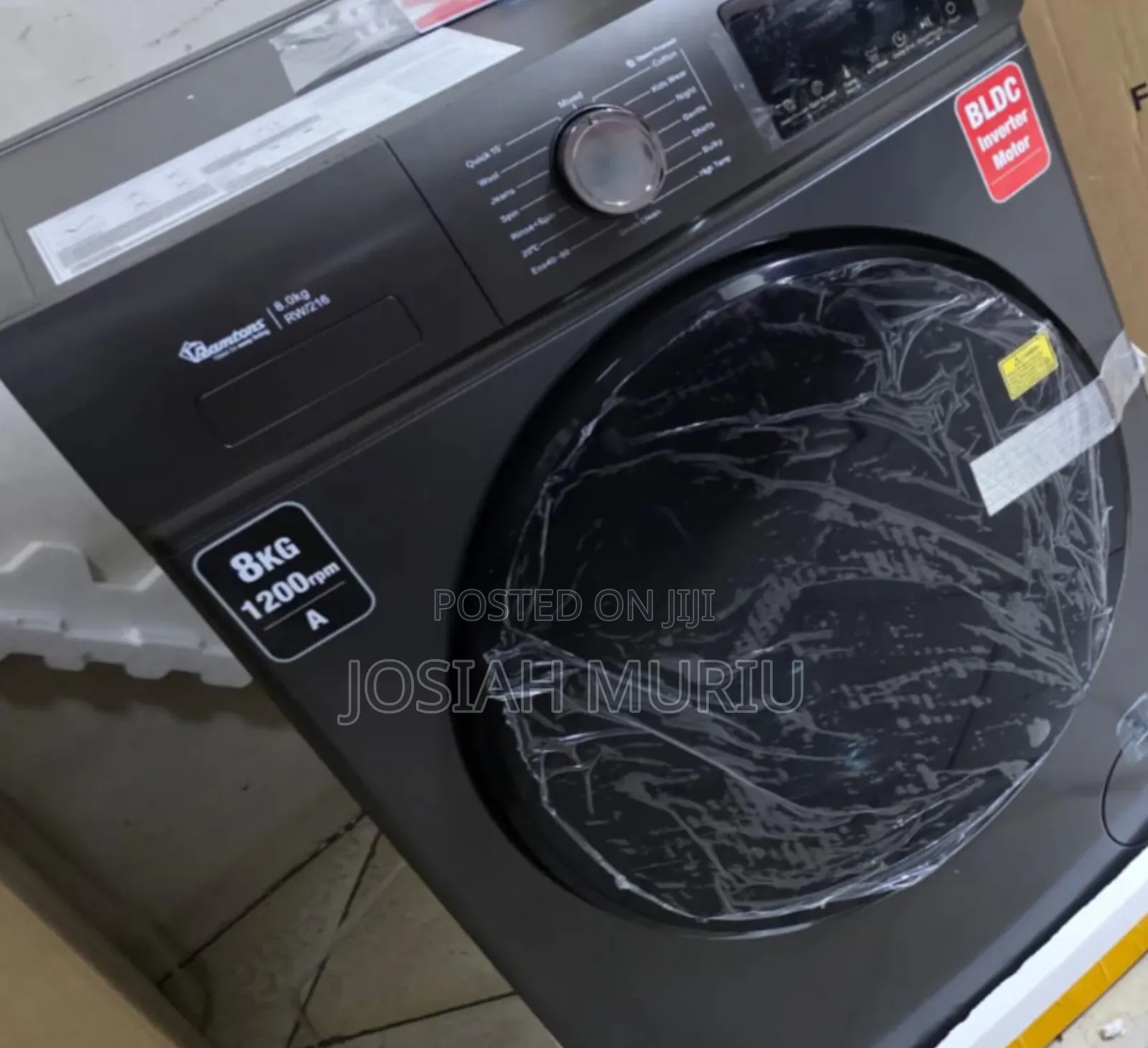 12kg Front Load Energy Saving Washing Machine