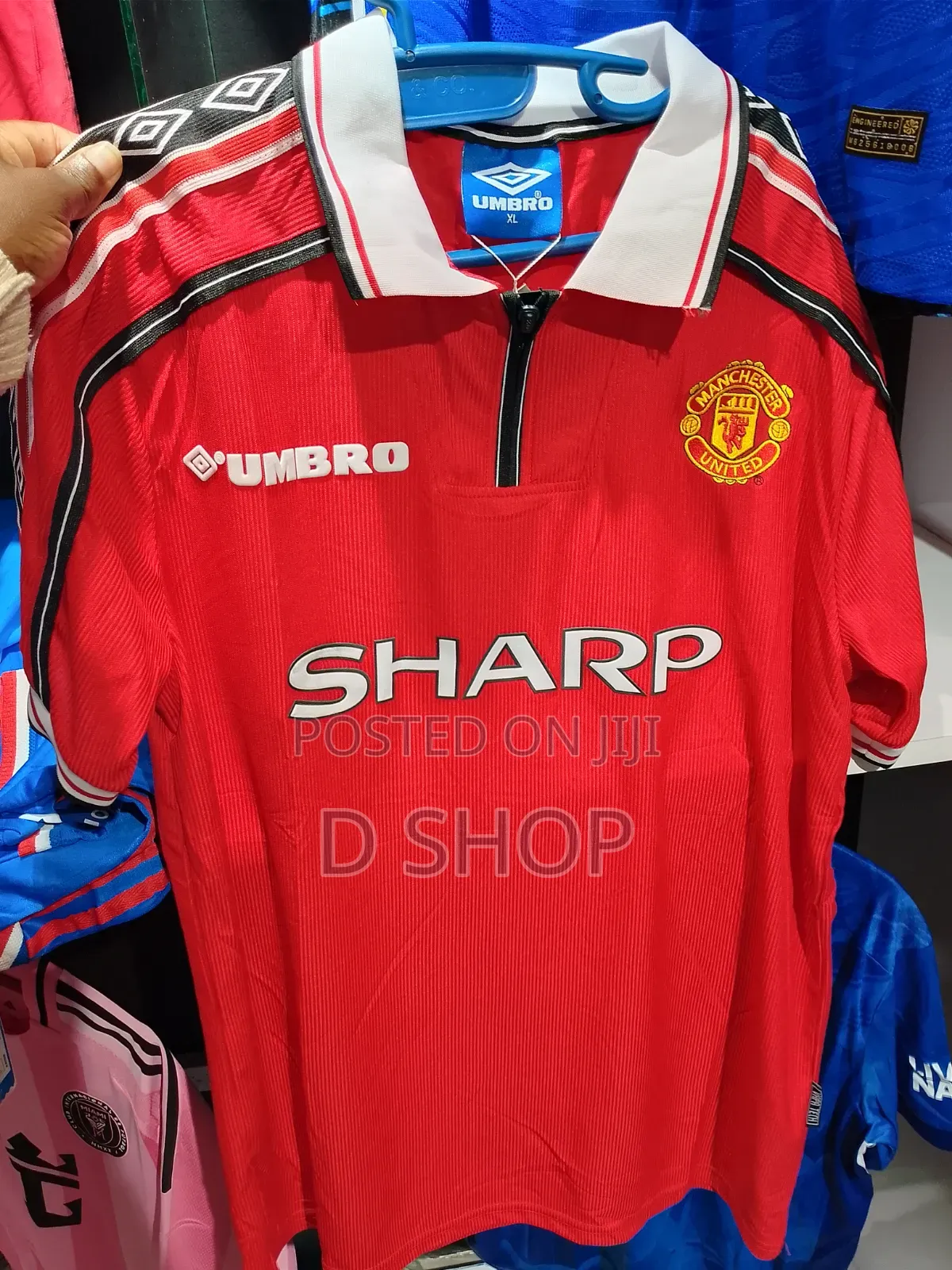 Manchester United Jersey Vintage Version