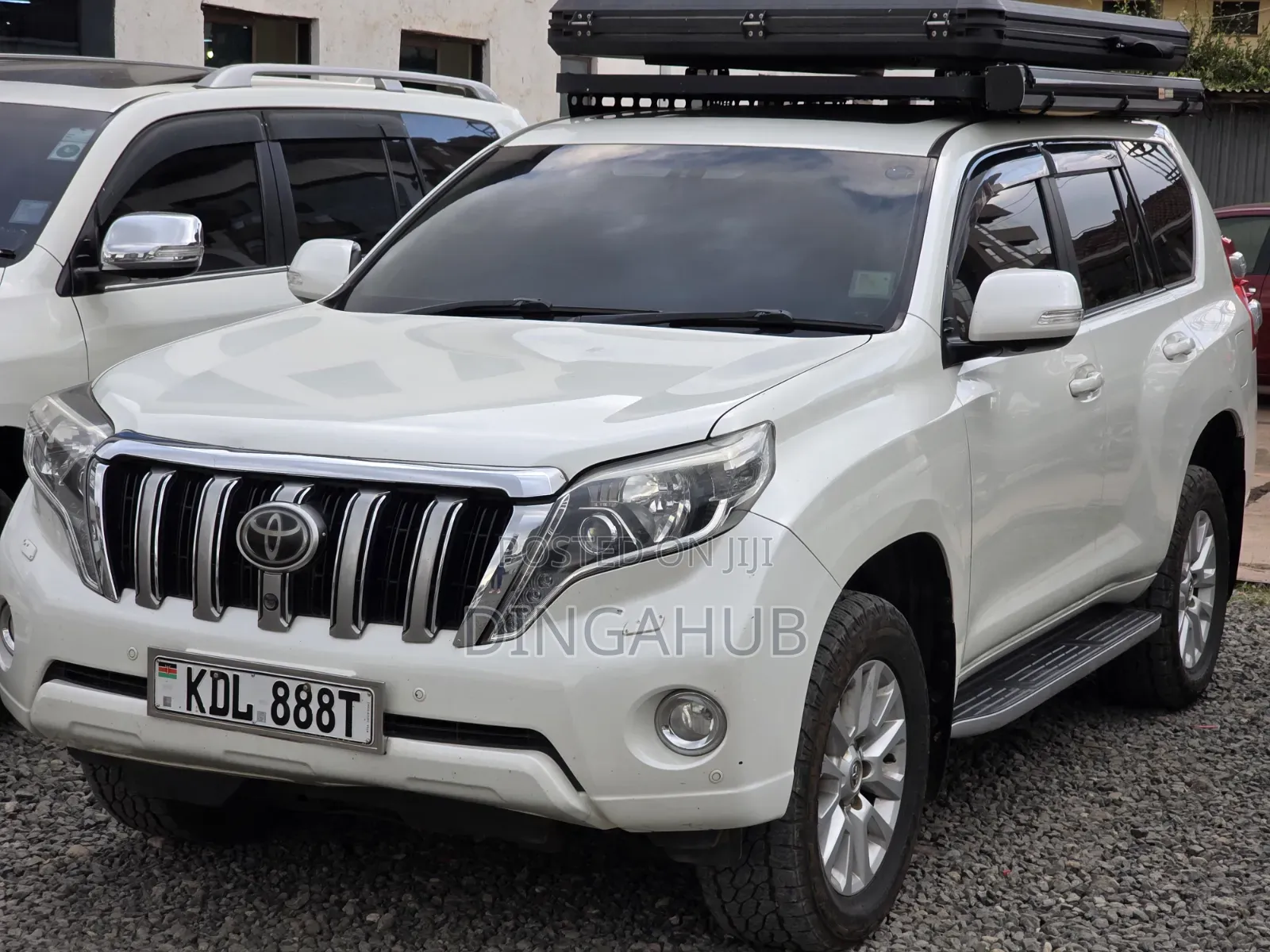 Toyota Land Cruiser Prado 2015 White