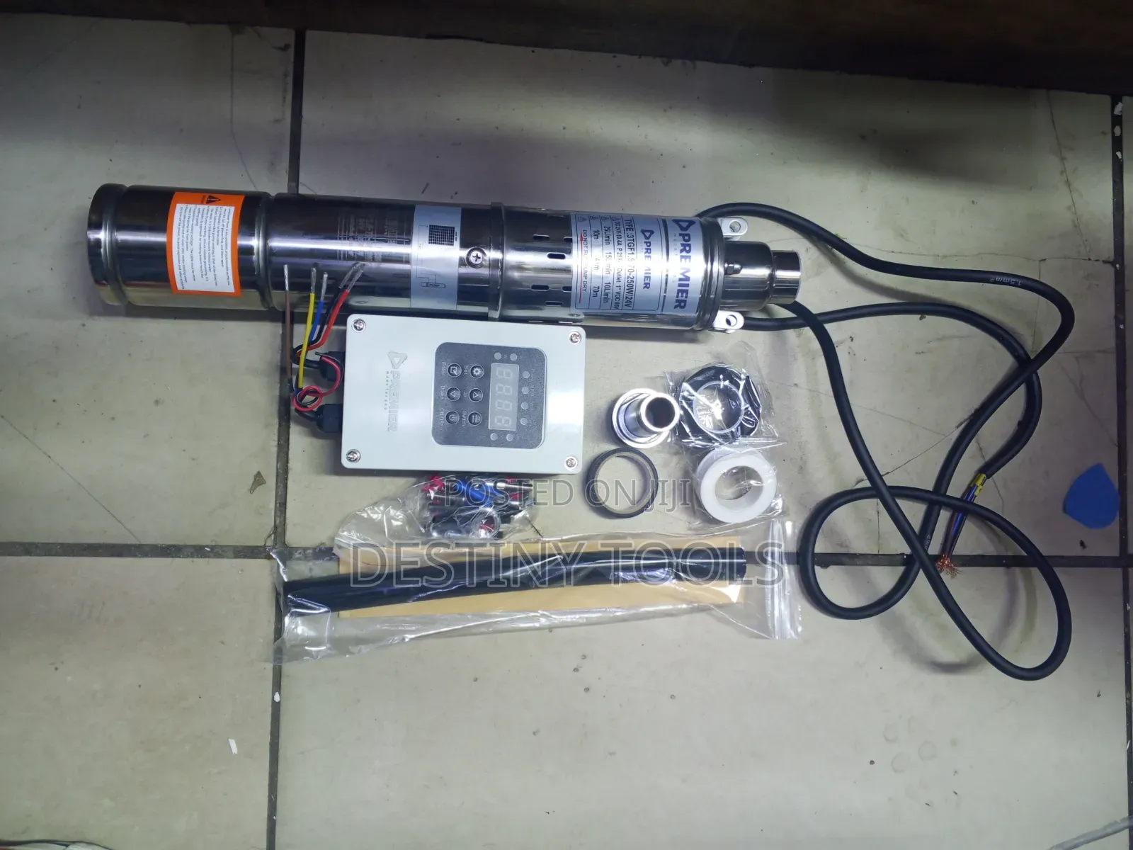 250watts DC Solar Submersible Water Pump