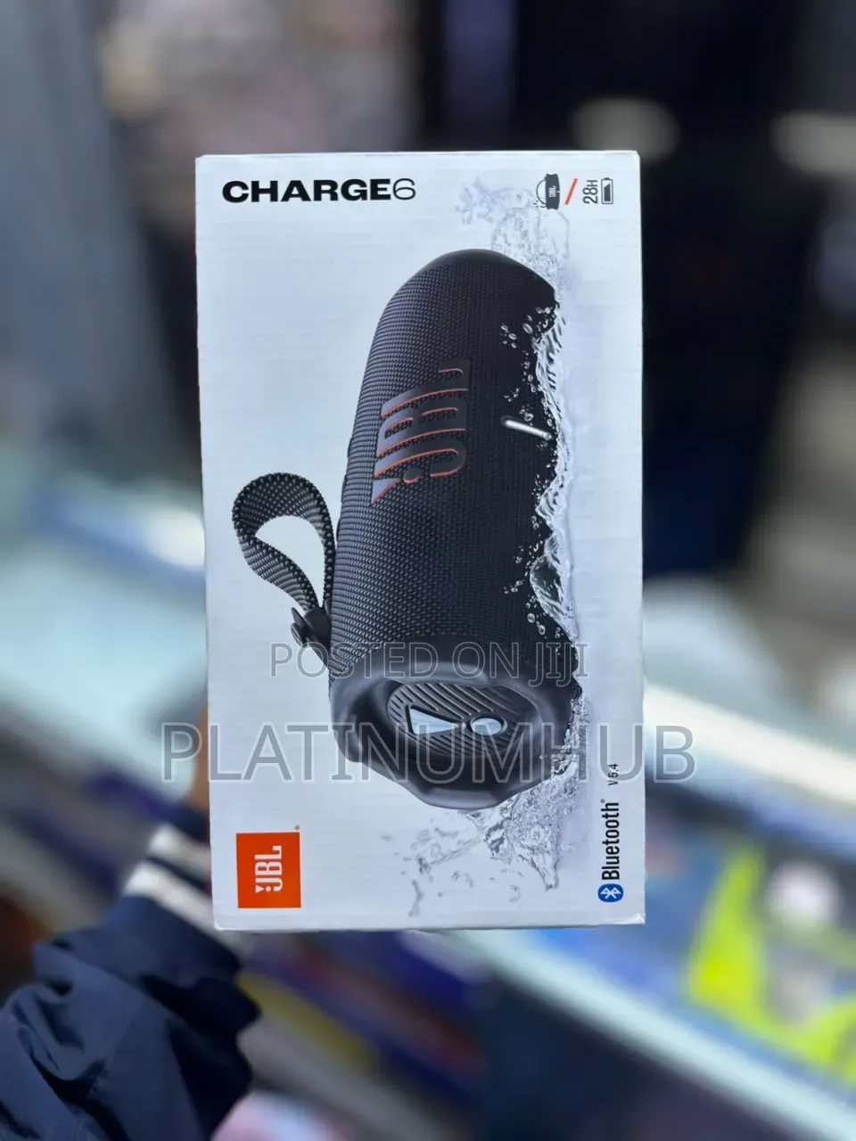 Charge 6 JBL Bt Speaker Black