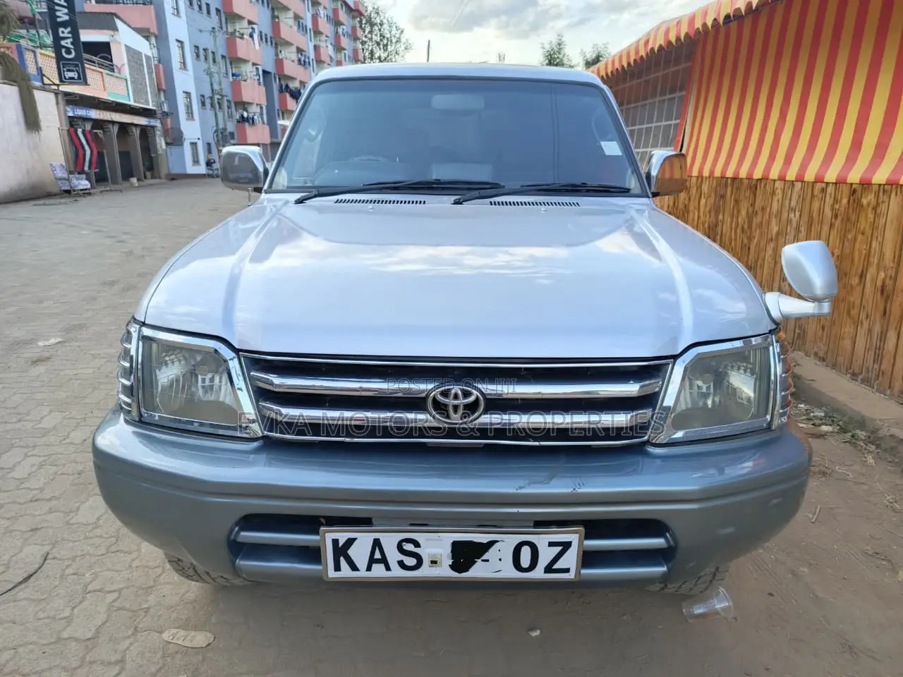 Toyota Land Cruiser Prado 2002 Silver