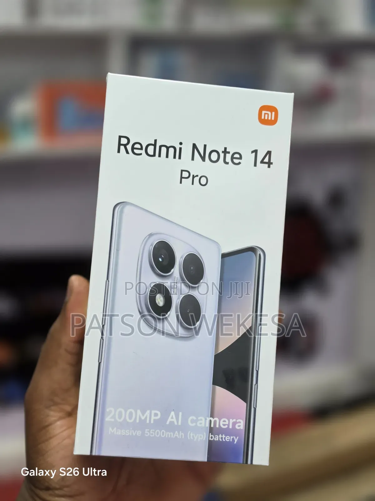New Xiaomi Redmi Note 14 Pro 256 GB Black