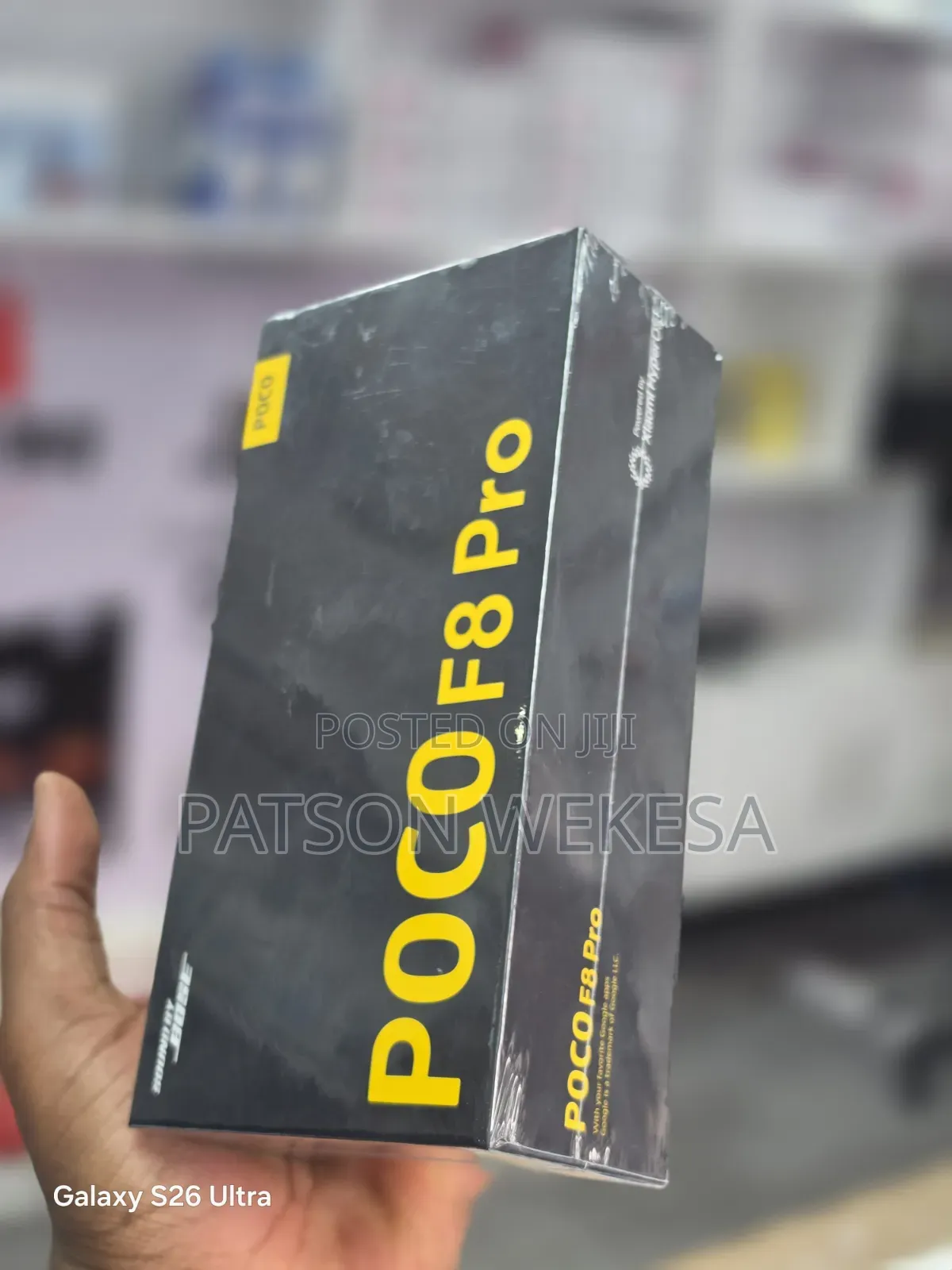 New Xiaomi Poco F8 Pro 256 GB Black