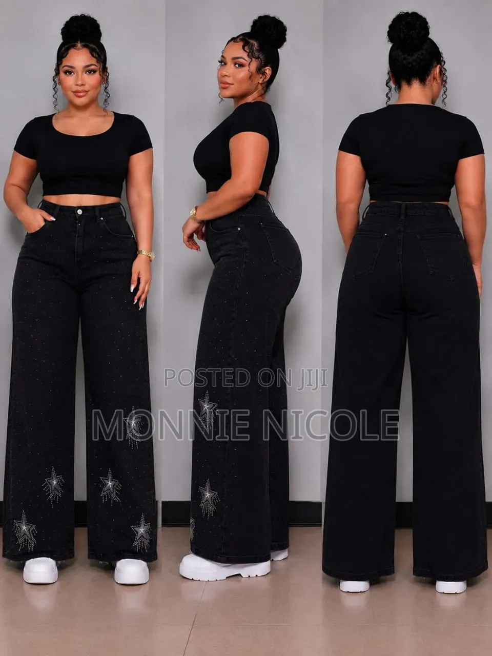 Paulina High Waisted Baggy Jeans