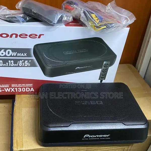 Underseat Professional-Quality . Pioneer TS-WX130DA Subwoofer 160W