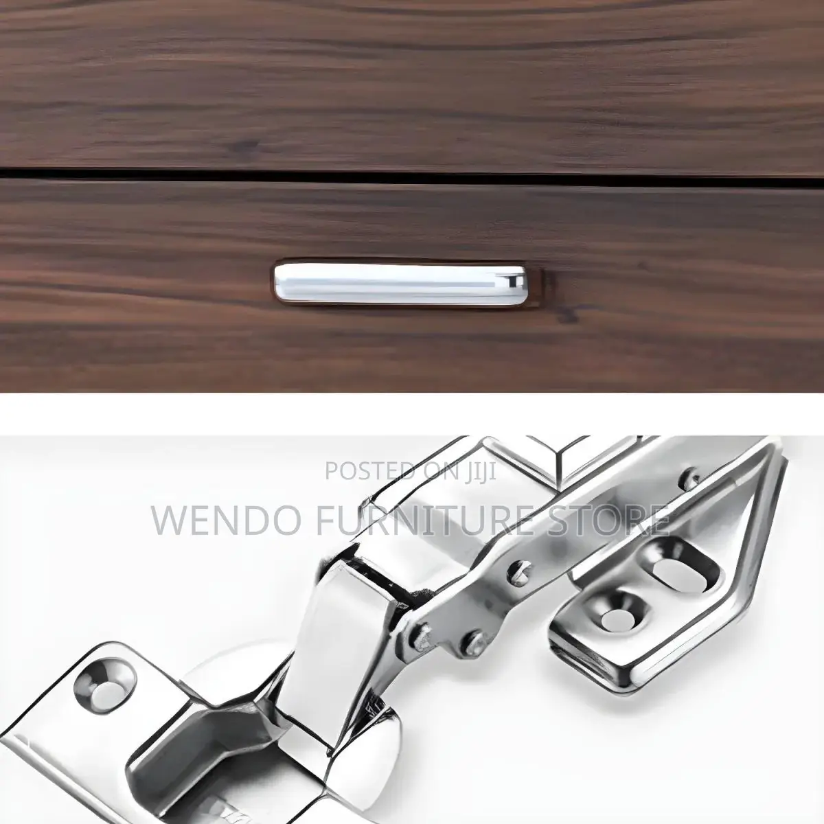 Office Cabinet : Dark Walnut 2-Door Wooden Office Credenza Cabinet