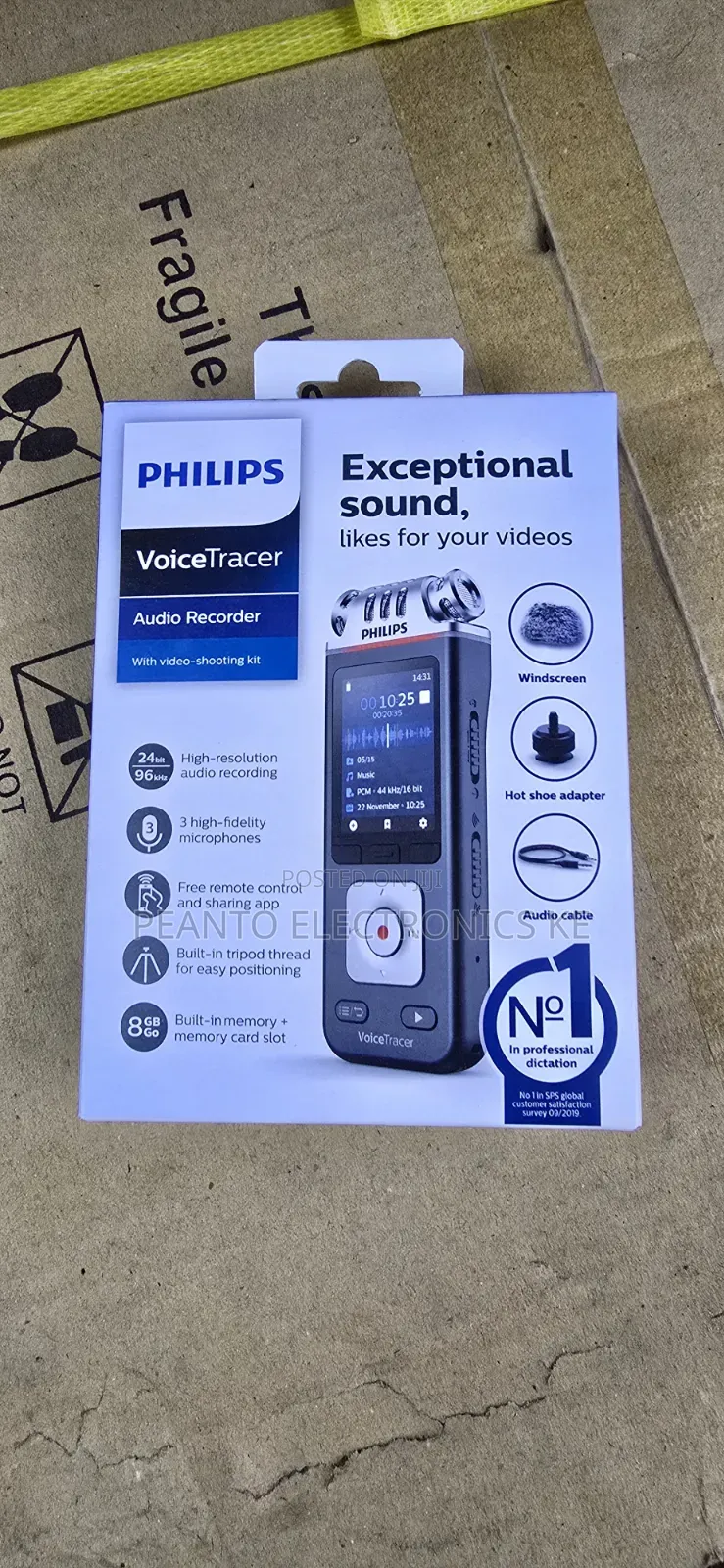 Philips VoiceTracer Audio Recorder DVT7110