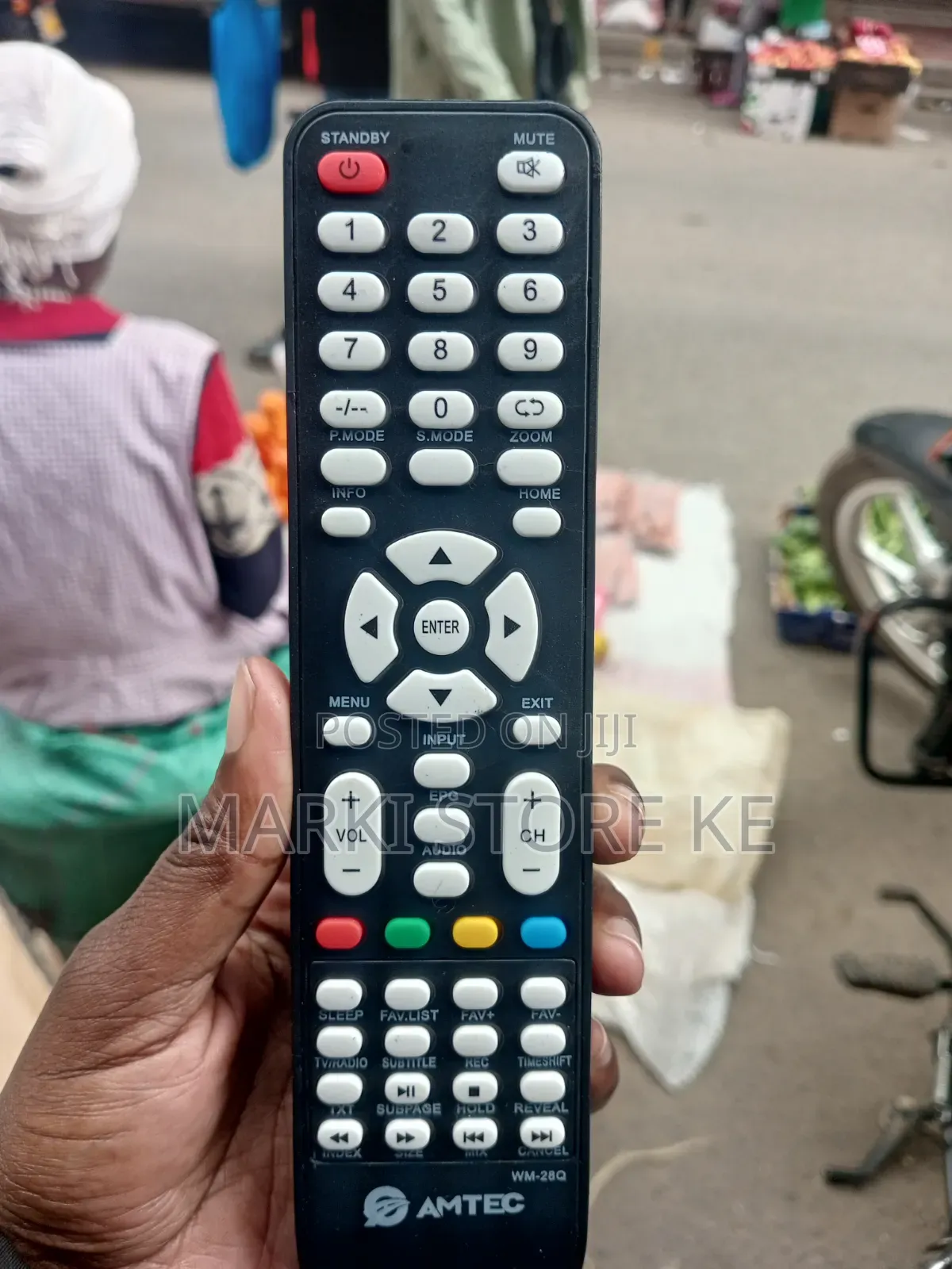 Amtec TV Replacement Remote
