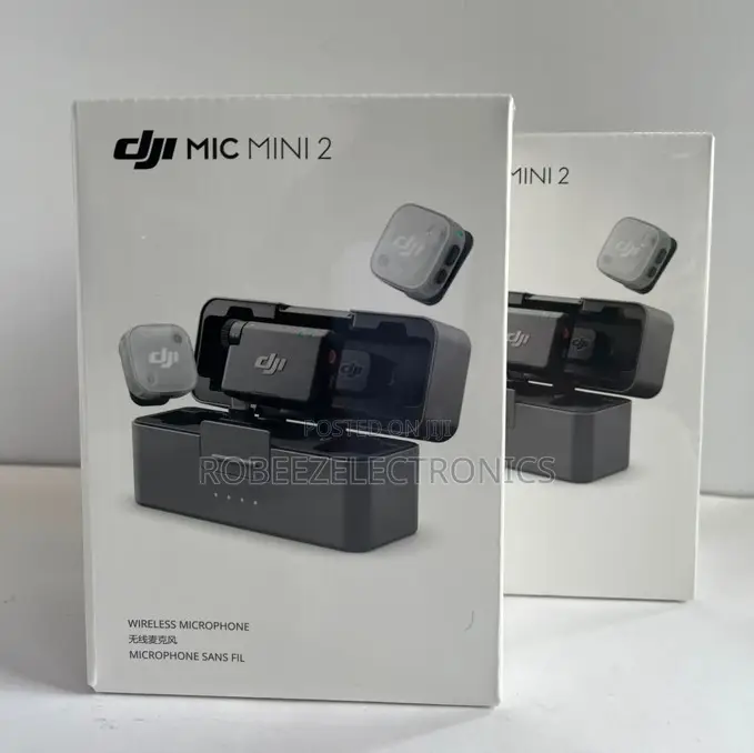 DJI Mic Mini 2 (2 TX + 1 RX + Charging Case)