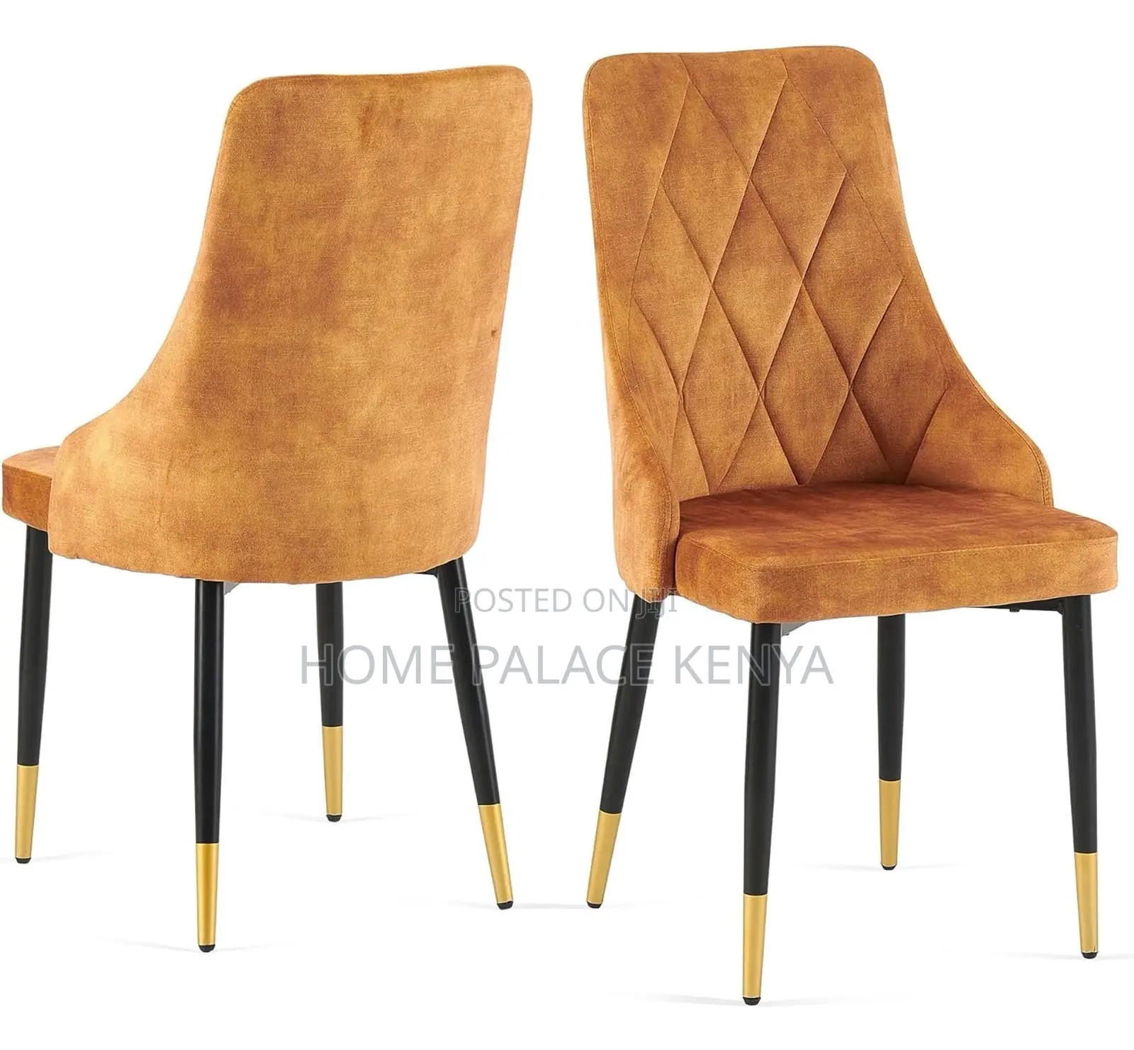 Dining Chair: Nordicana Velvet Home Kitchen Chair
