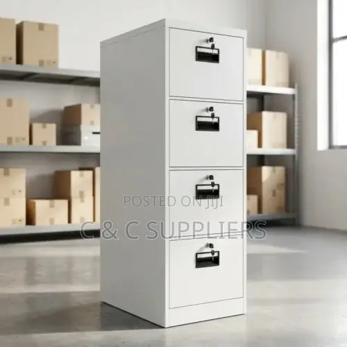 4-Drawer Cabinet With 4-Lock Keys