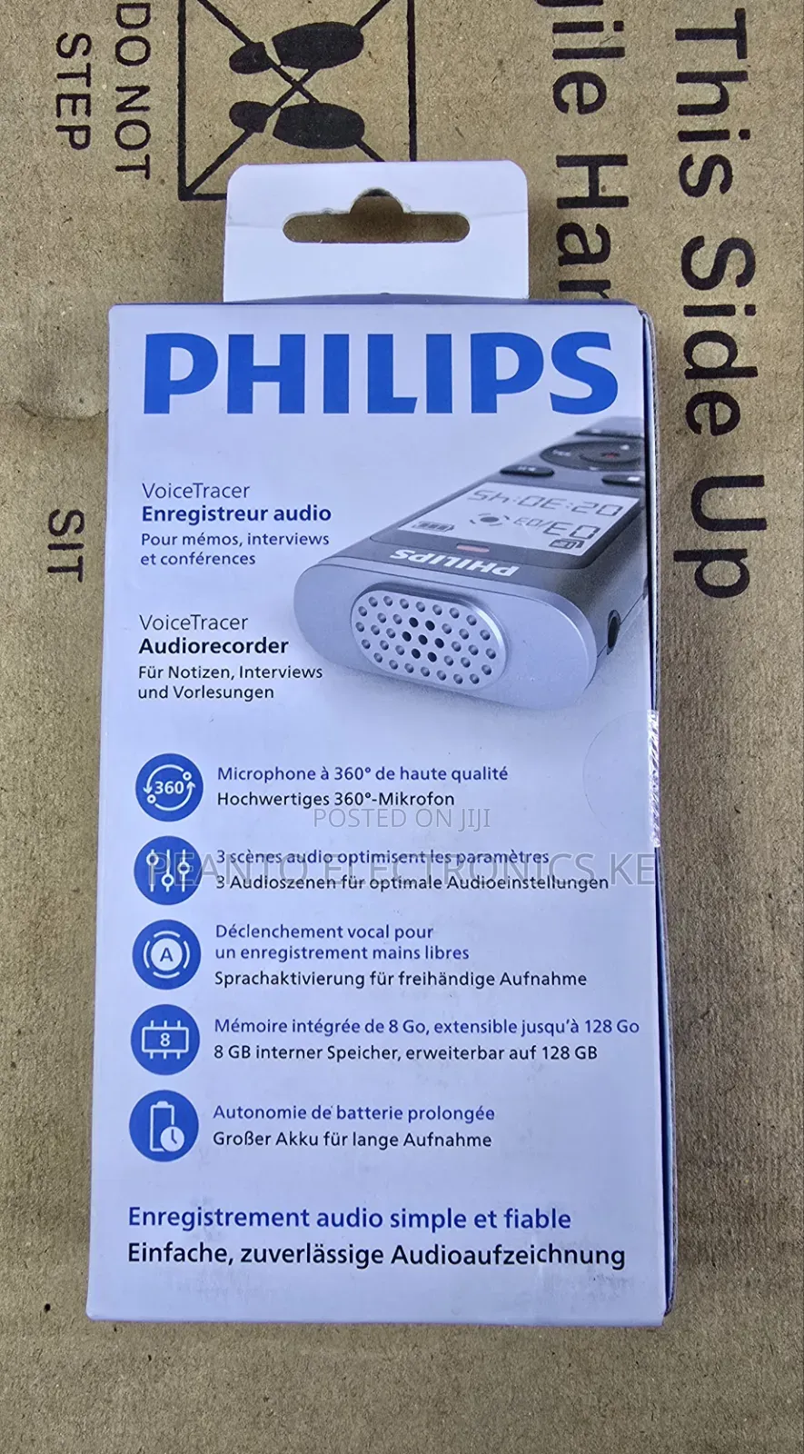 Philips VoiceTracer DVT2075 Audio Recorder