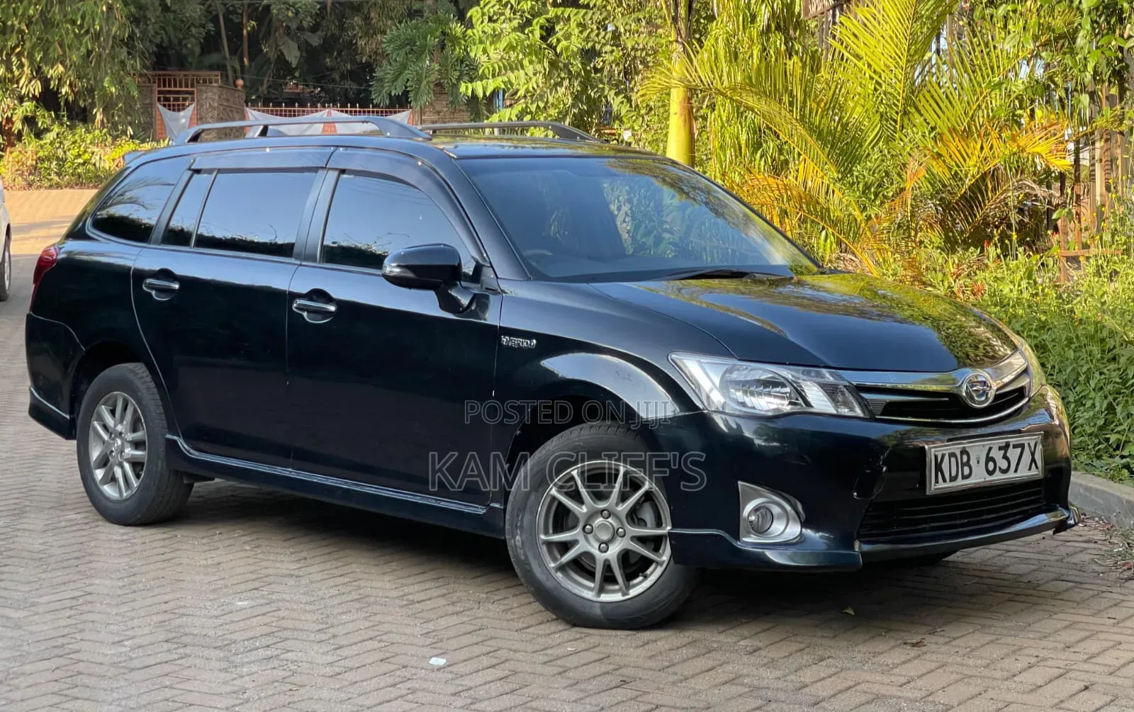 Toyota Corolla Fielder 2014 Black