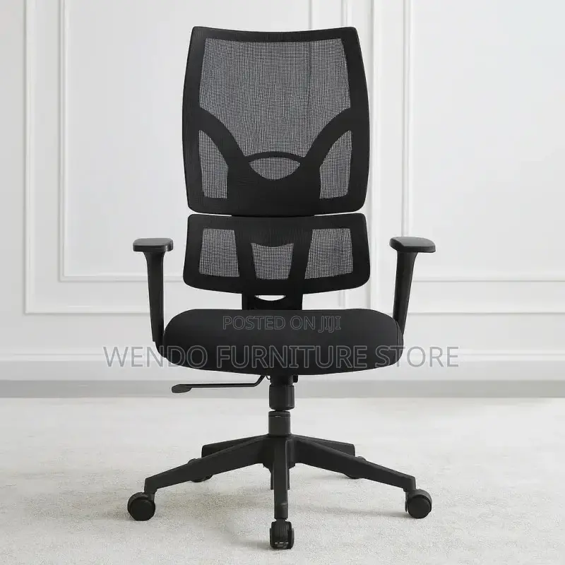Office Chair : GENSII Black Ergonomic Office Chair