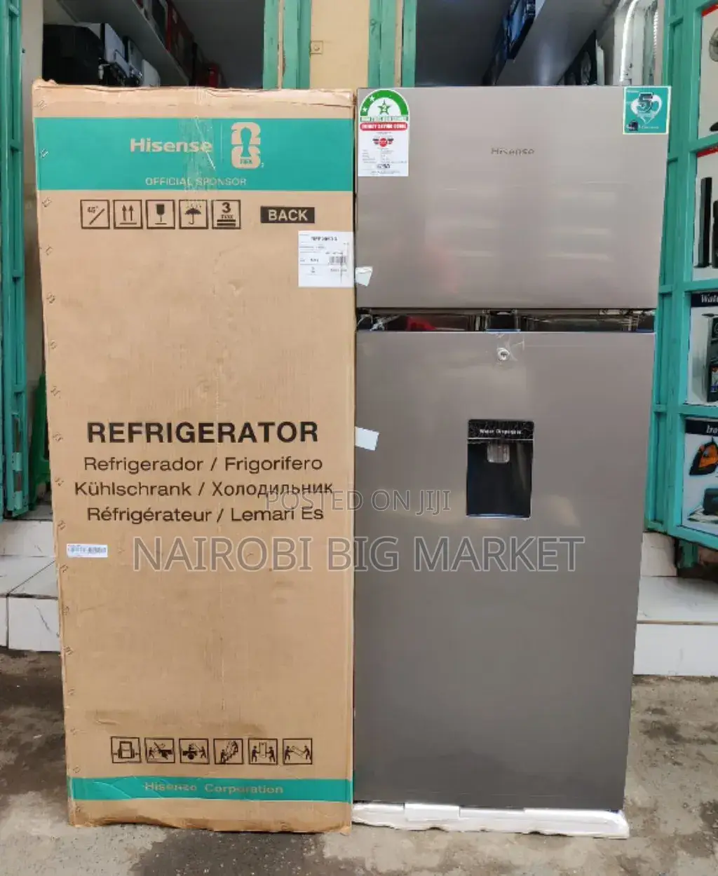 *Hisense Fridge 205Litres Direct Cool With Dispenser Hot Deal