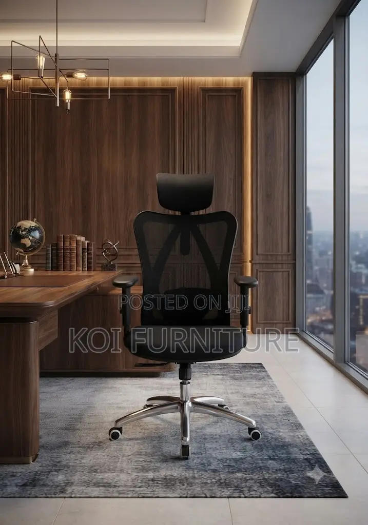 Office Chairs; Ergonomic High Backrest Office Mesh Chairs
