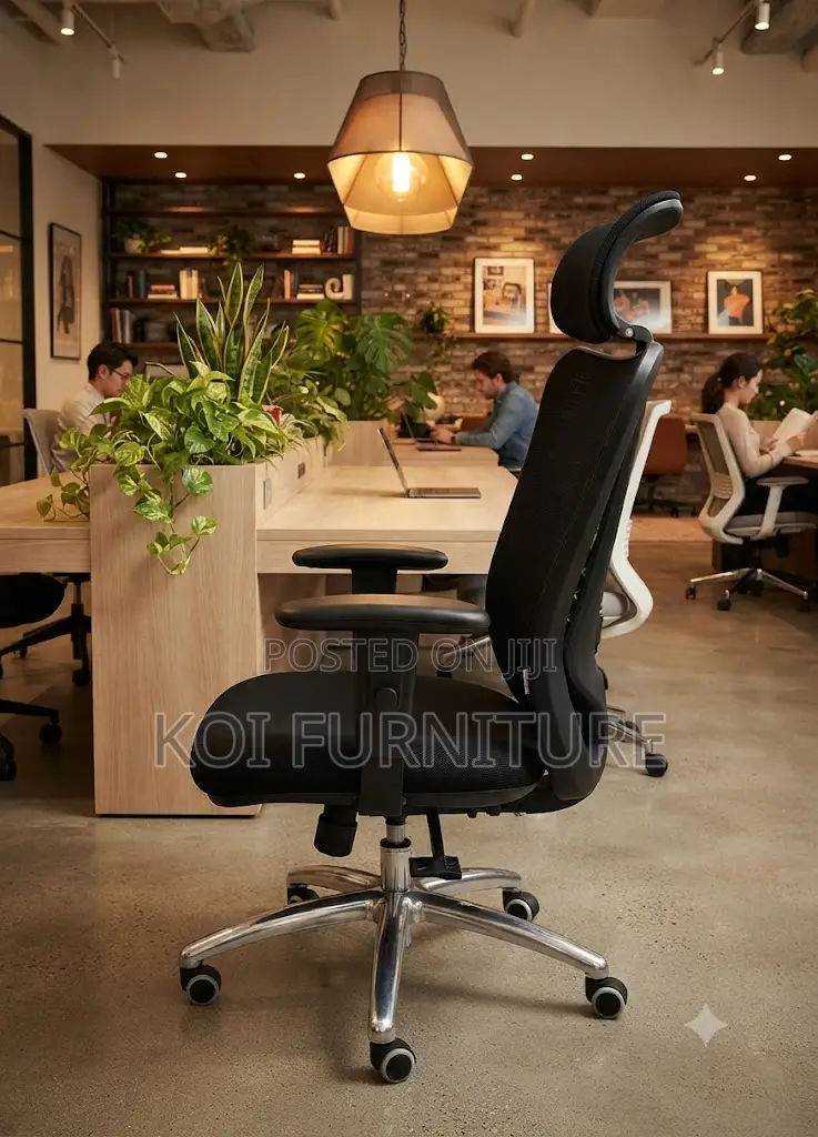 Office Chairs; Ergonomic High Backrest Office Mesh Chairs