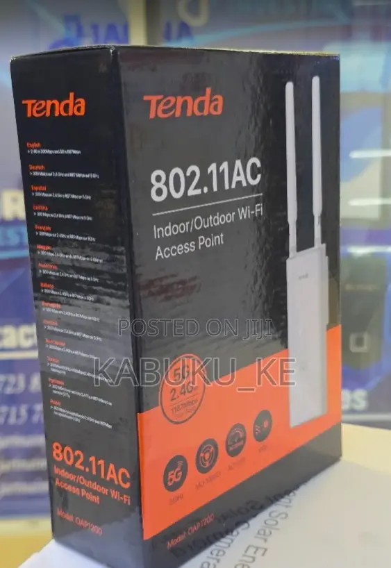 New Tenda OAP1200 Dual-Band Outdoor Gigabit Access Point