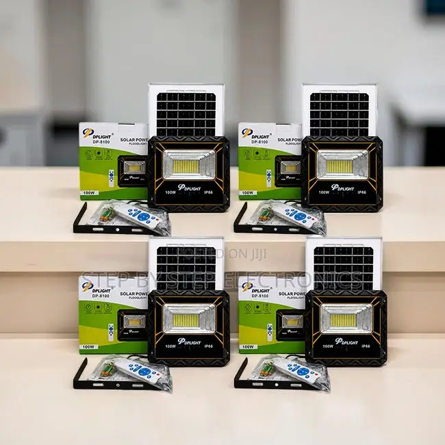 Heavy-Duty 40W,60W,100W,200W,300W,500W Watts Solar Flood Lights