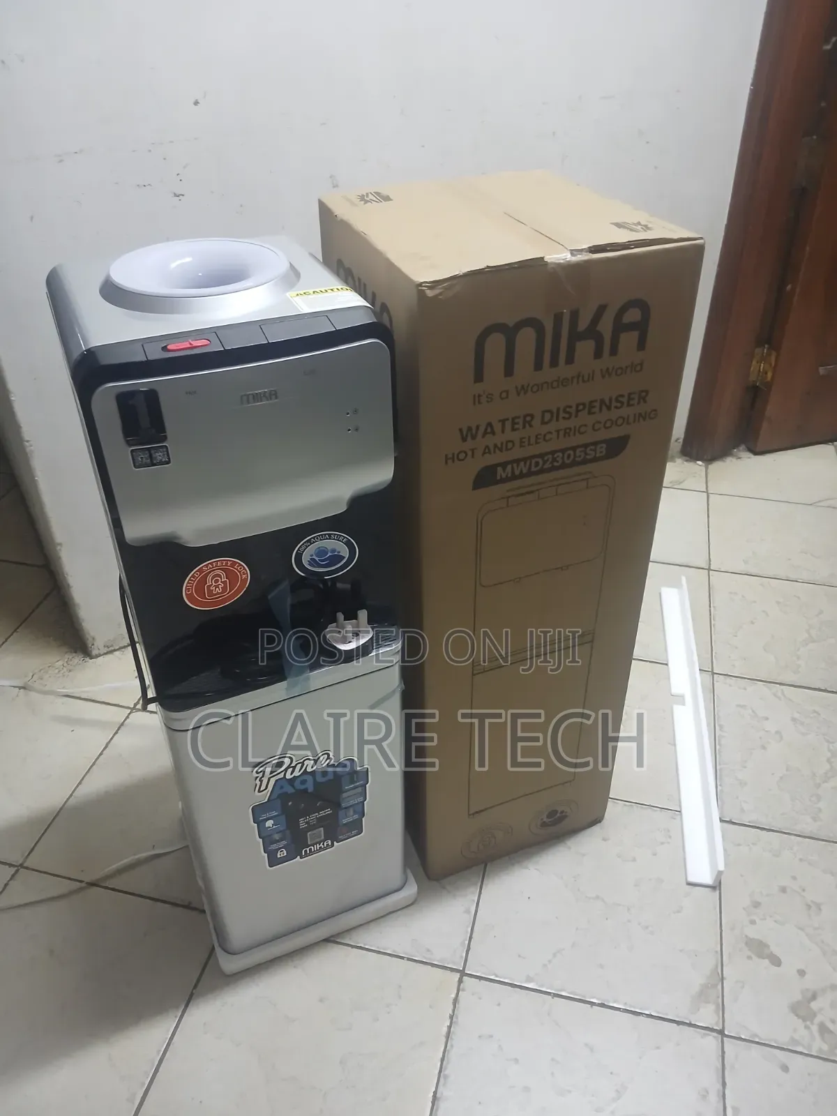 Mika Hot Cold Water Dispenser MWD2305SB – Perfect for Home Office