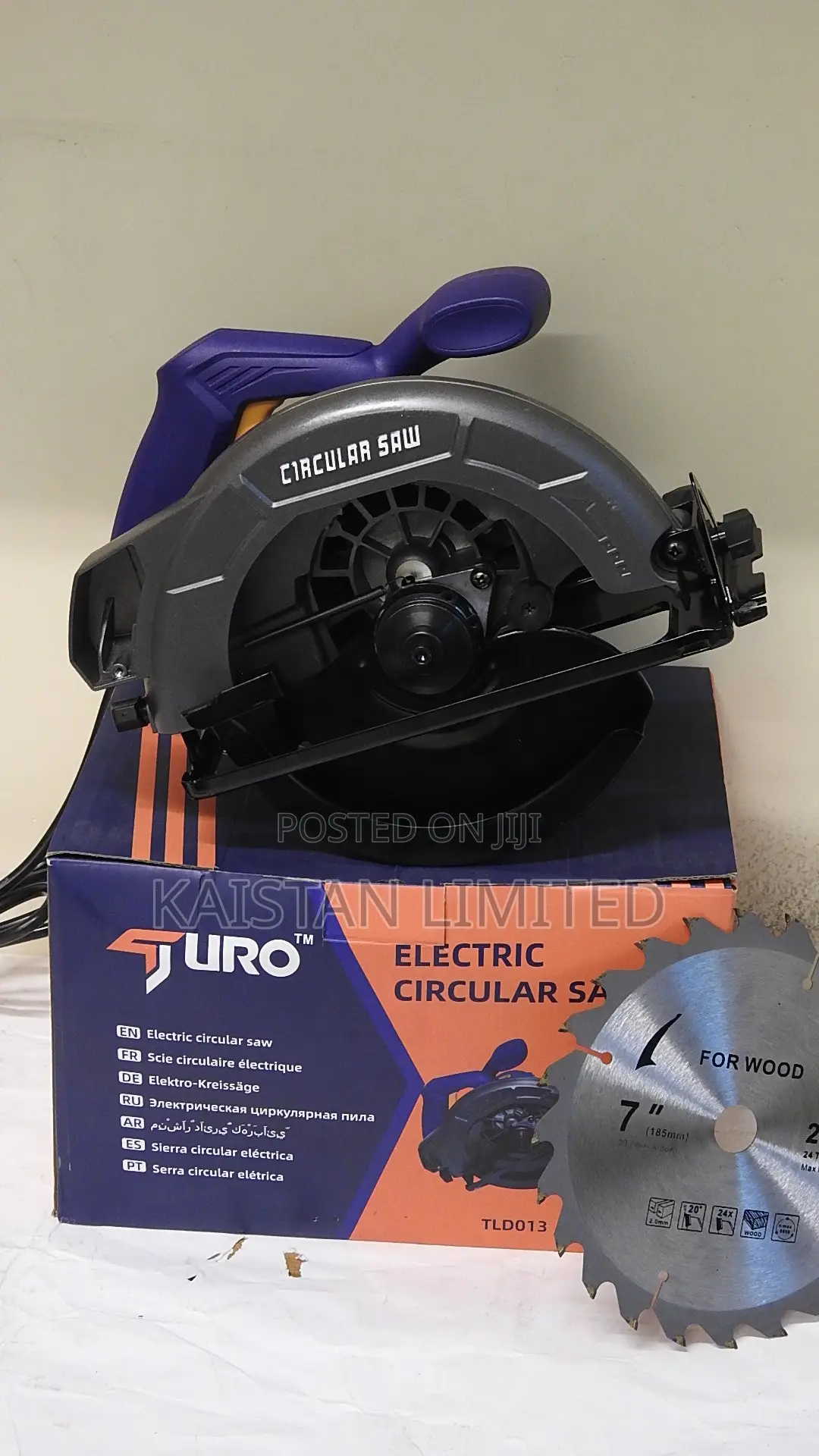 Turo Circular Saw7 Inch 1000W Circular Saw With 185mm Blade
