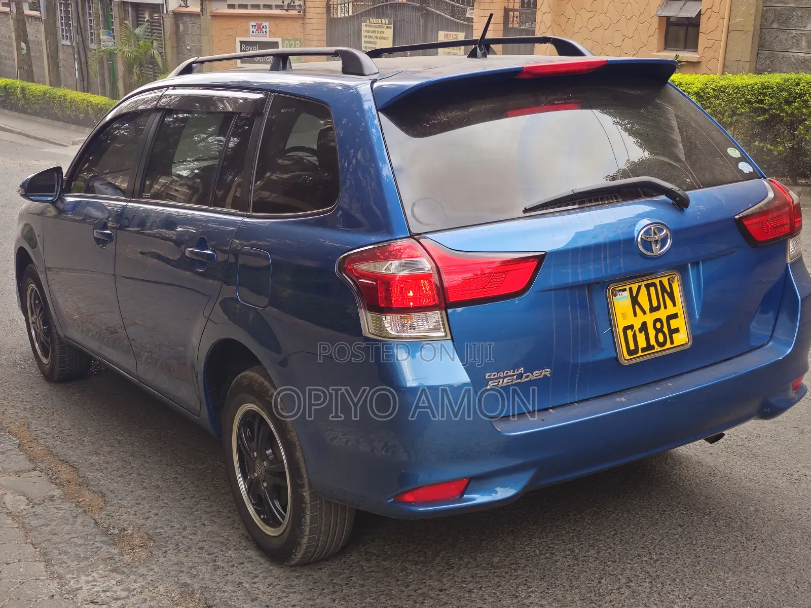 Toyota Corolla Fielder 2016 Blue