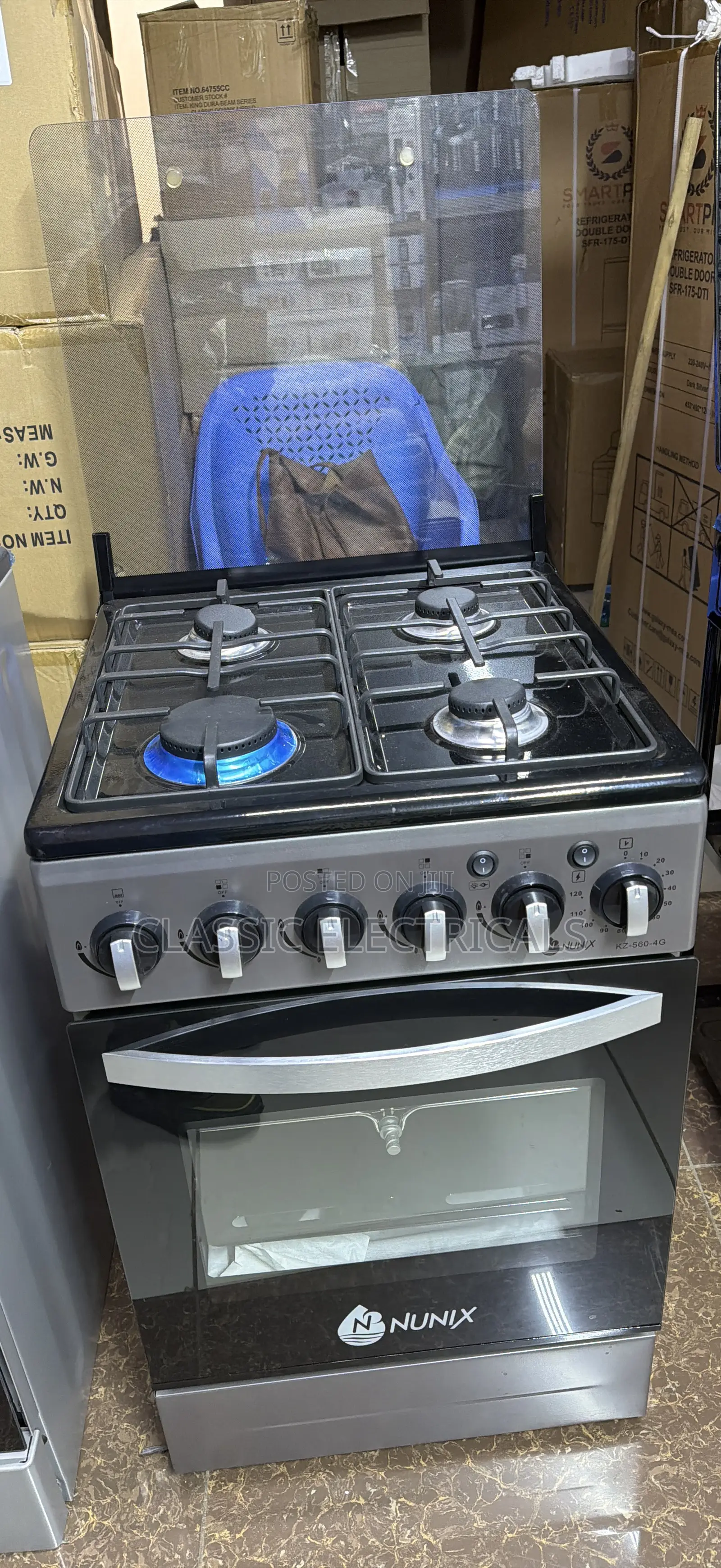 Nunix All Gas Standing Cooker
