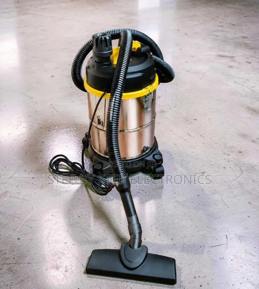 Powerful Suction Wet Dry Vacuum Cleaner With Stainless Steel Tank