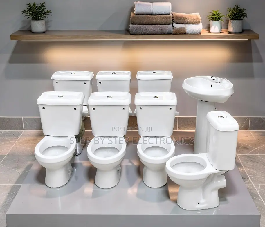 Luxury Close Coupled Ceramic Toilet Collection for Modern Bathrooms